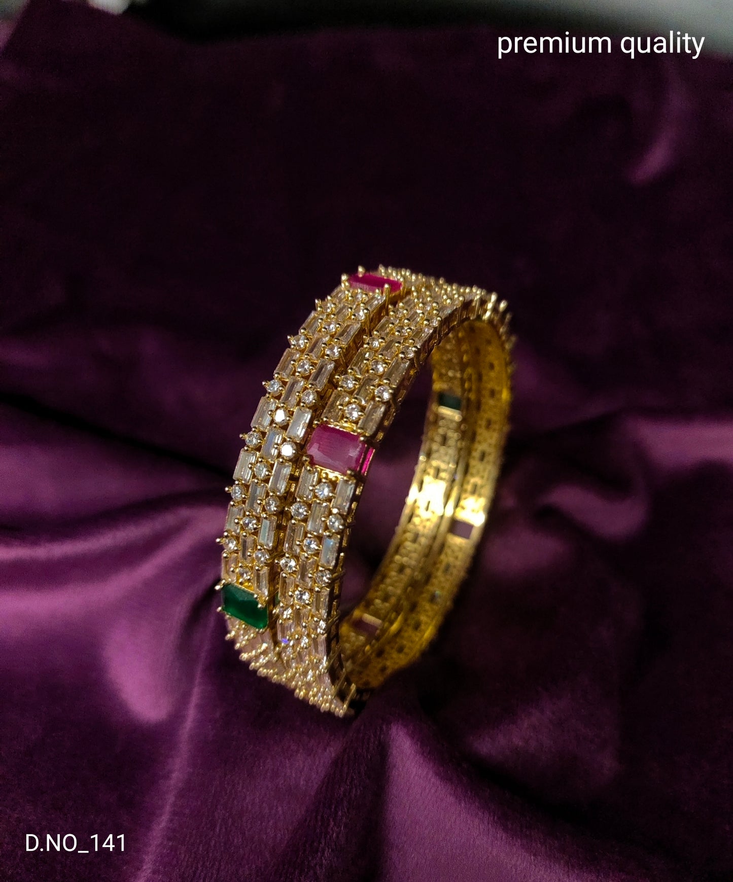 CUBIC ZIRCONIA BANGLES {C.Z}