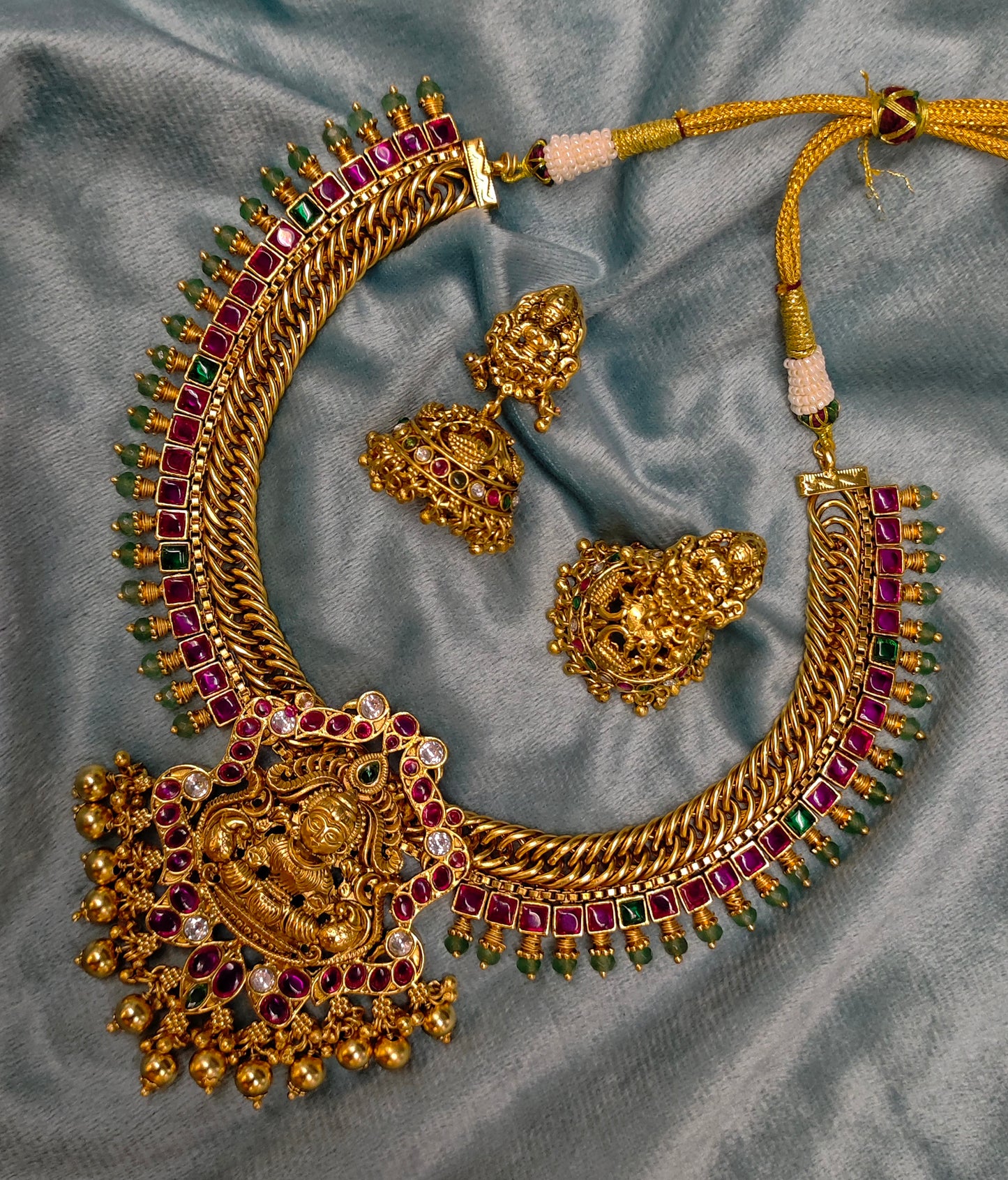 jaledi nakshi neckset