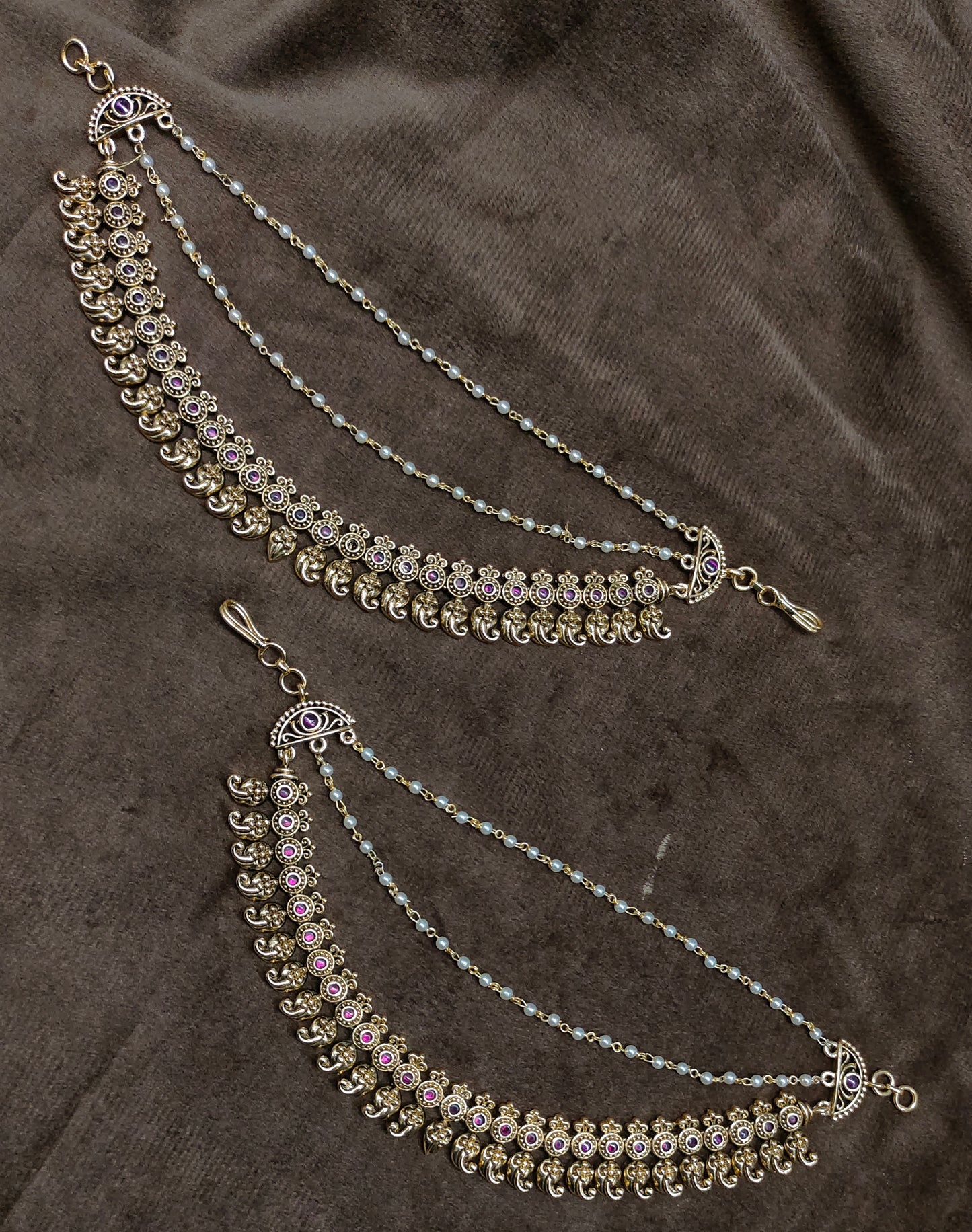 CHAMPA SWARALU WITH MANGO DESIGN