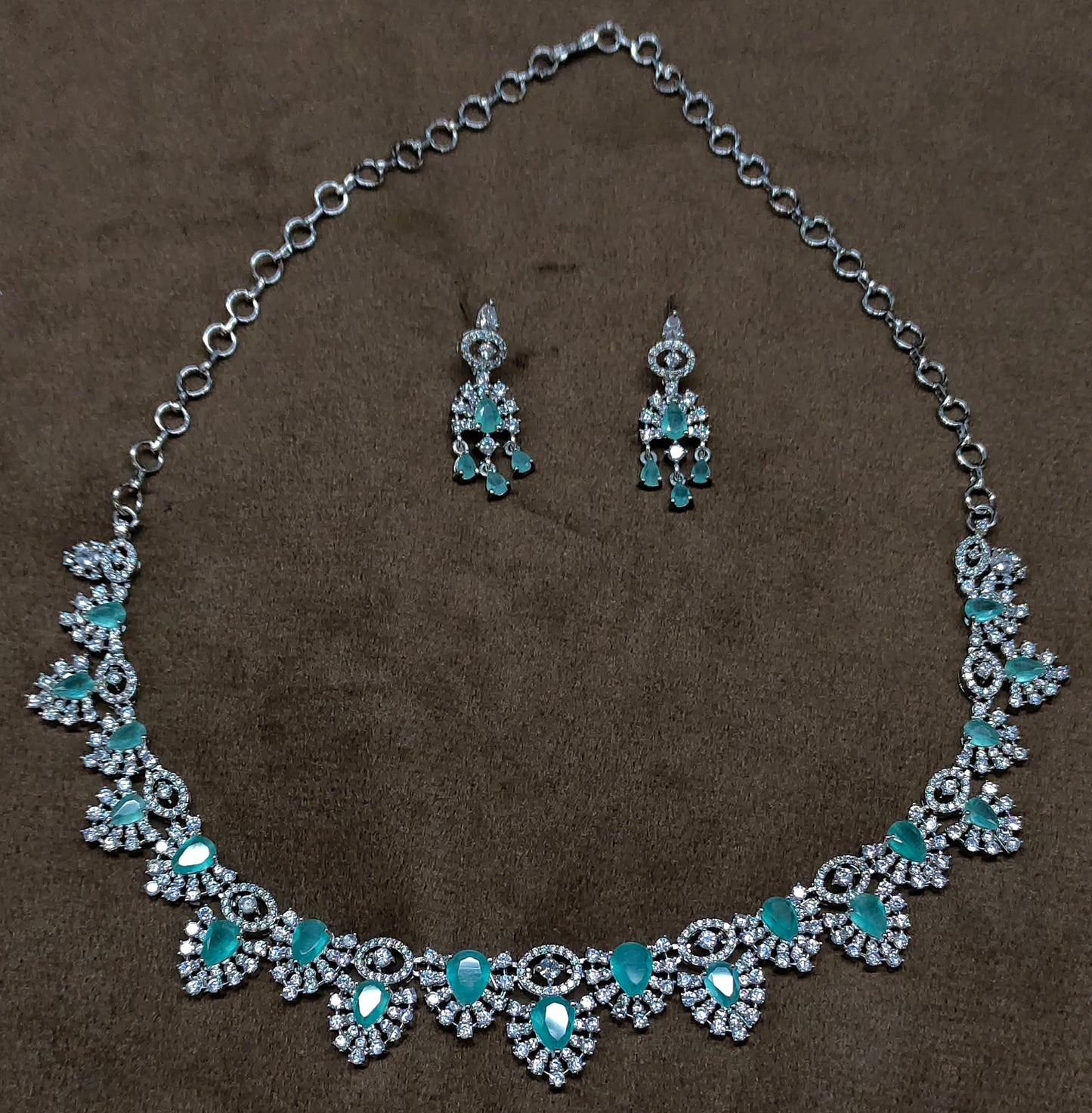 Silver polish SIMPLE NECKLACE