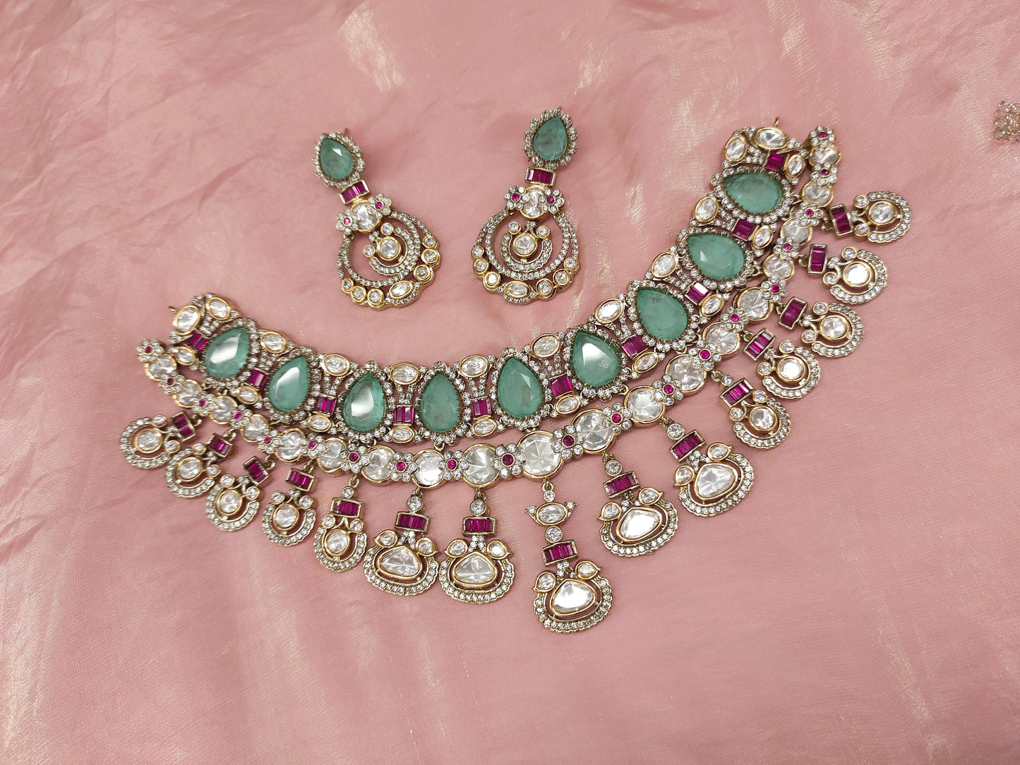 VICTORIAN MOISSANITE NECKSET