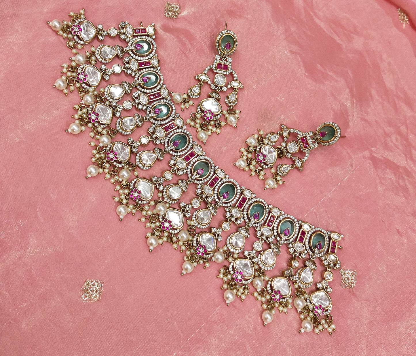 VICTORIAN MOISSANITE NECKSET