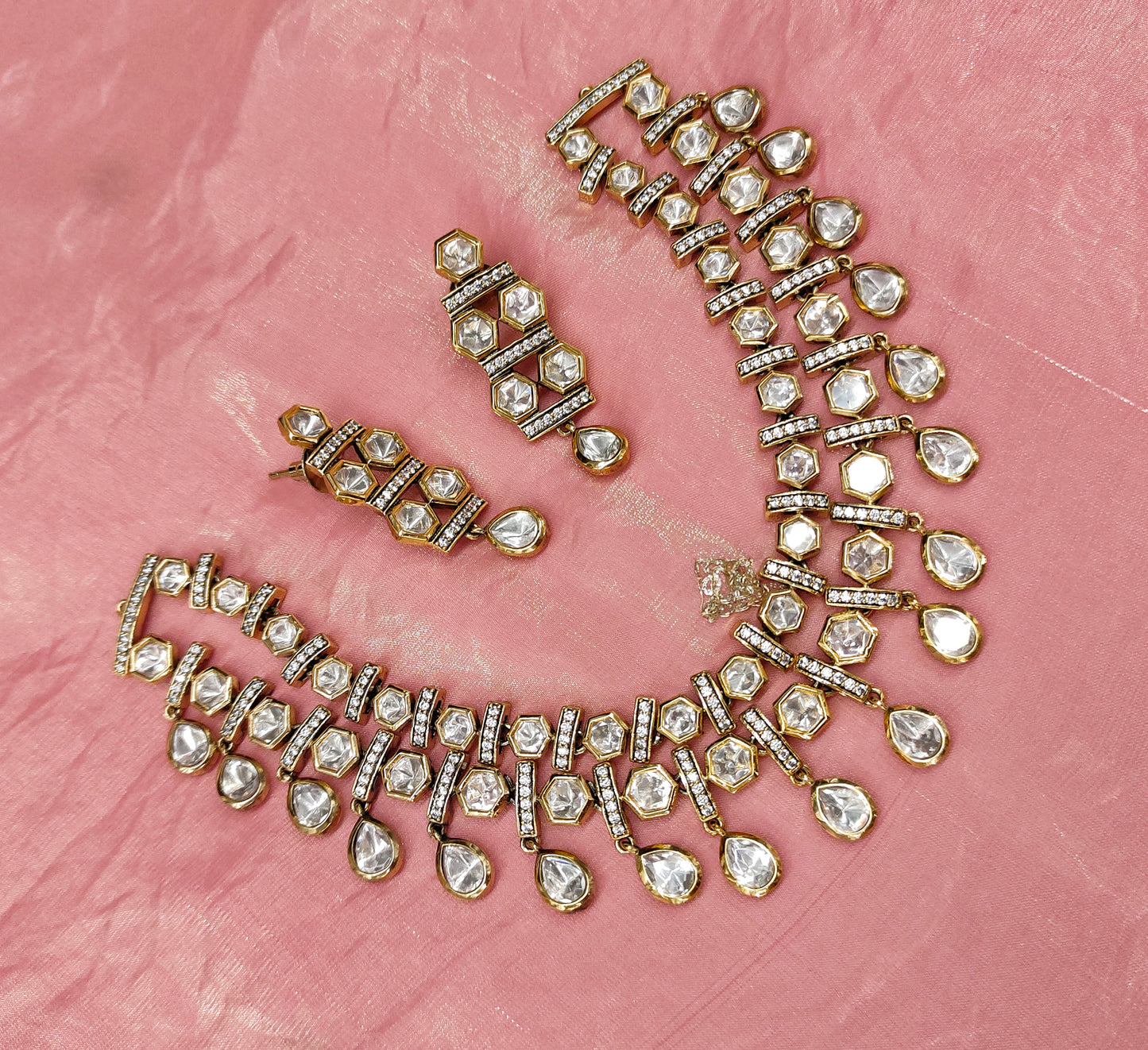 MOISSANITE SIMPLE NECKSET