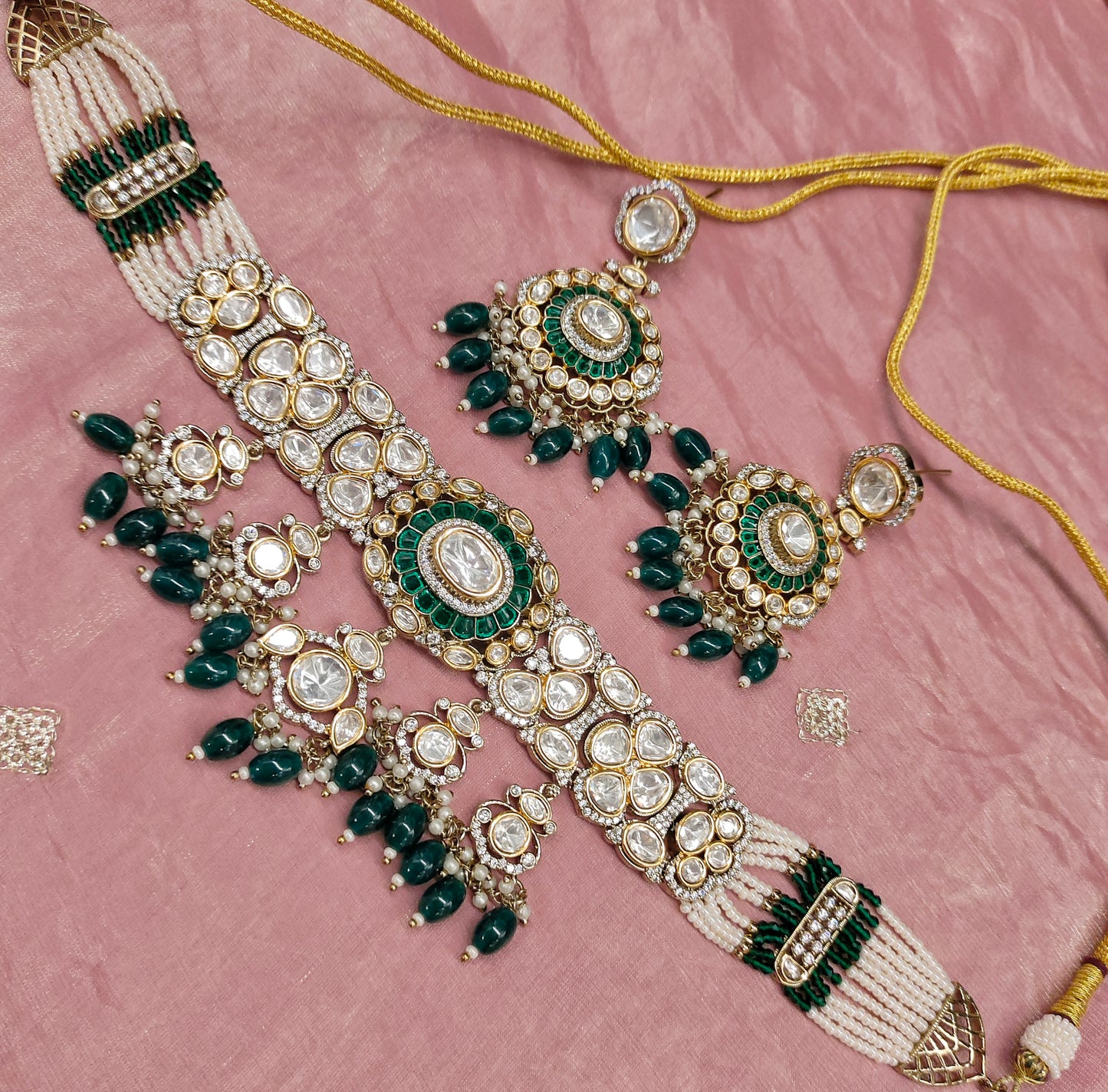 MOISSANITE POLKI CHOCKER