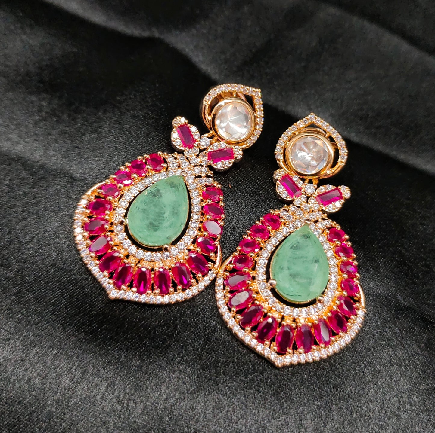 DESIGNER MOISSANITE EARINGS