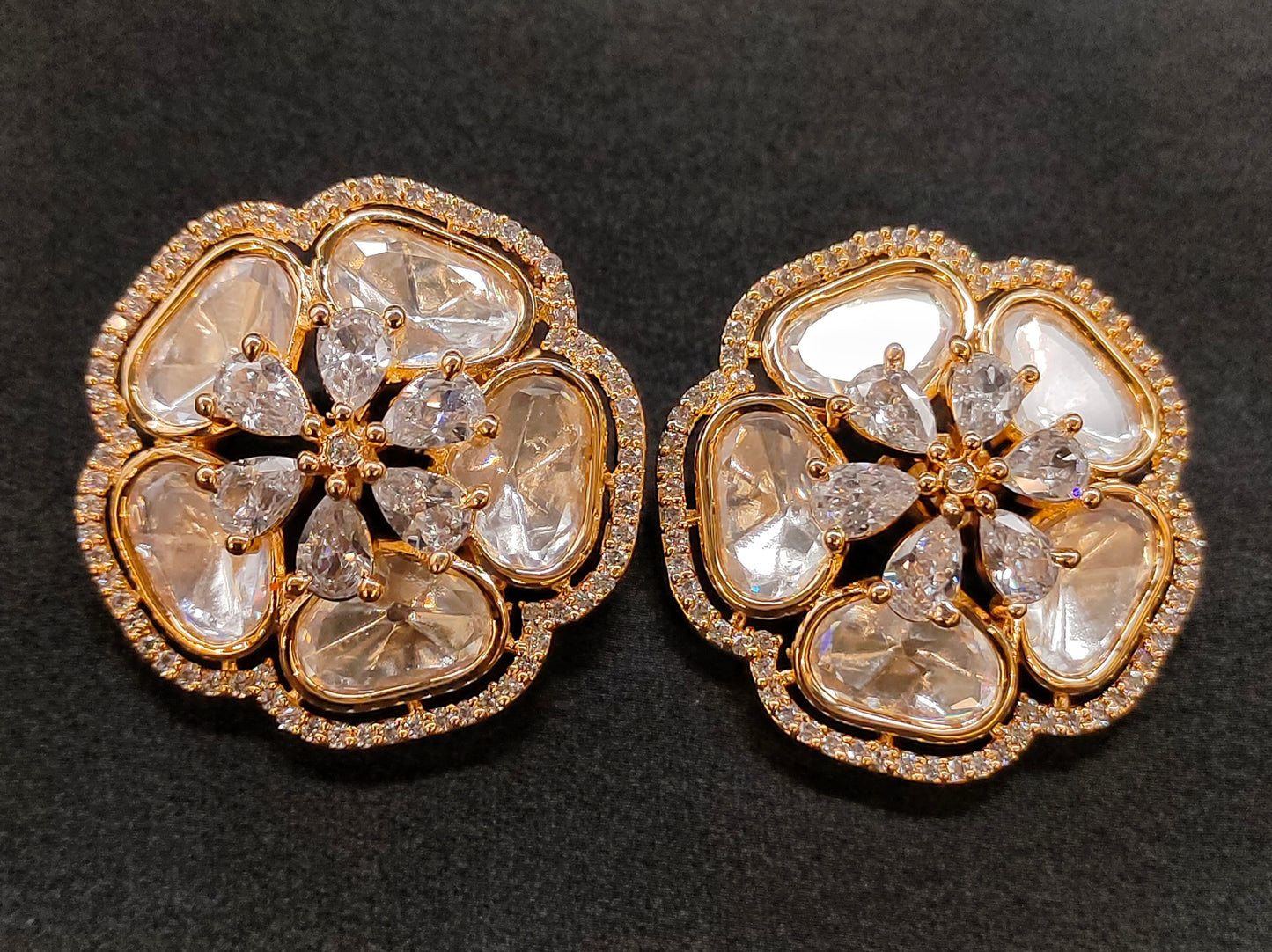 MOISSANITE DESIGNER STUDS