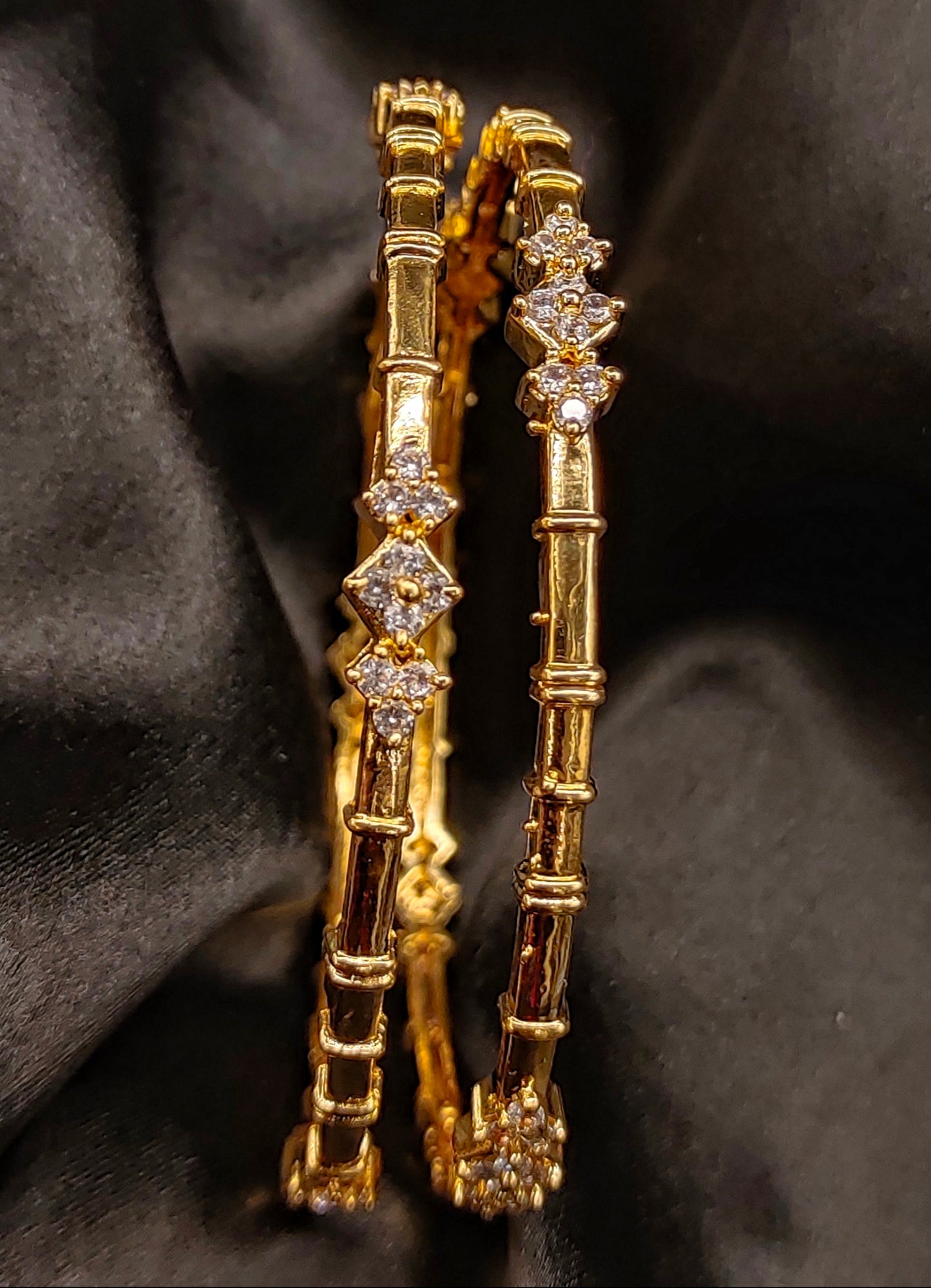 AMERICAN DIAMOND BANGLES {A.D}