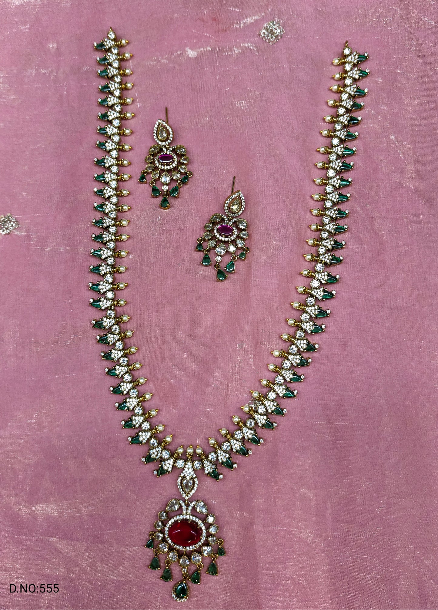 AMERICAN DIAMOND LONG HARAM