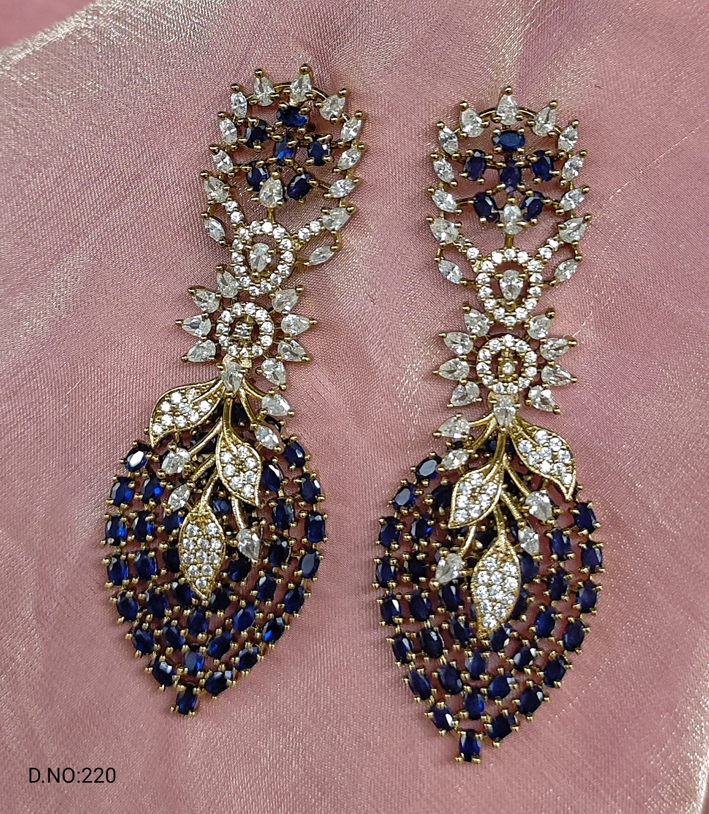 AMERICAN DIAMOND EARINGS {A.D}
