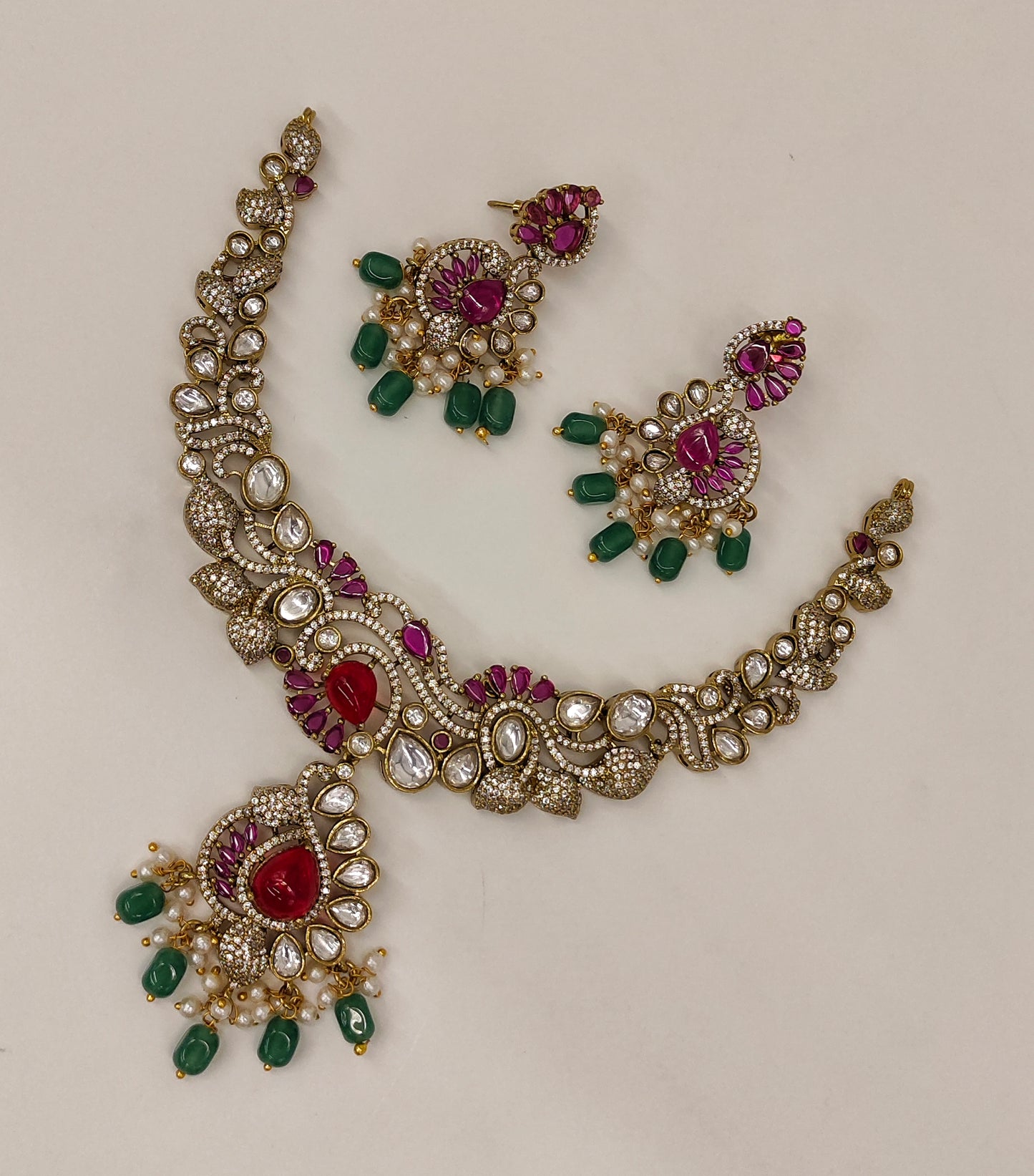 VICTORIAN MOISSANITE NECKSET