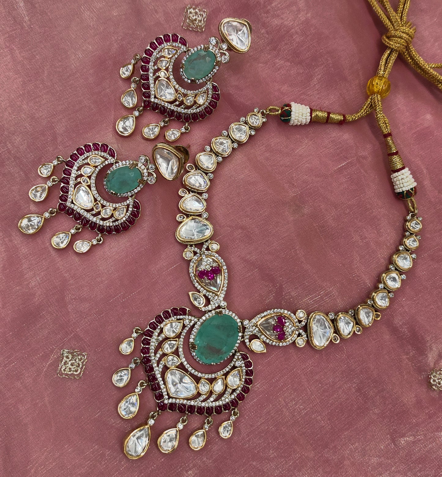 VICTORIAN MOISSANITE NECKSET