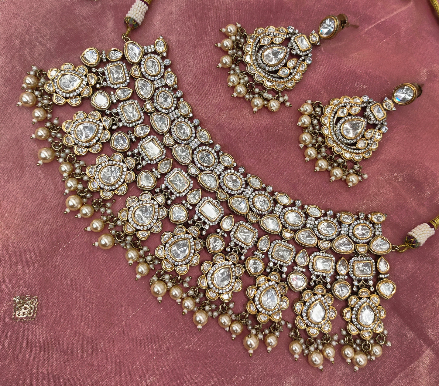 HEAVY VICTORIAN MOISSANITE CHOCKER