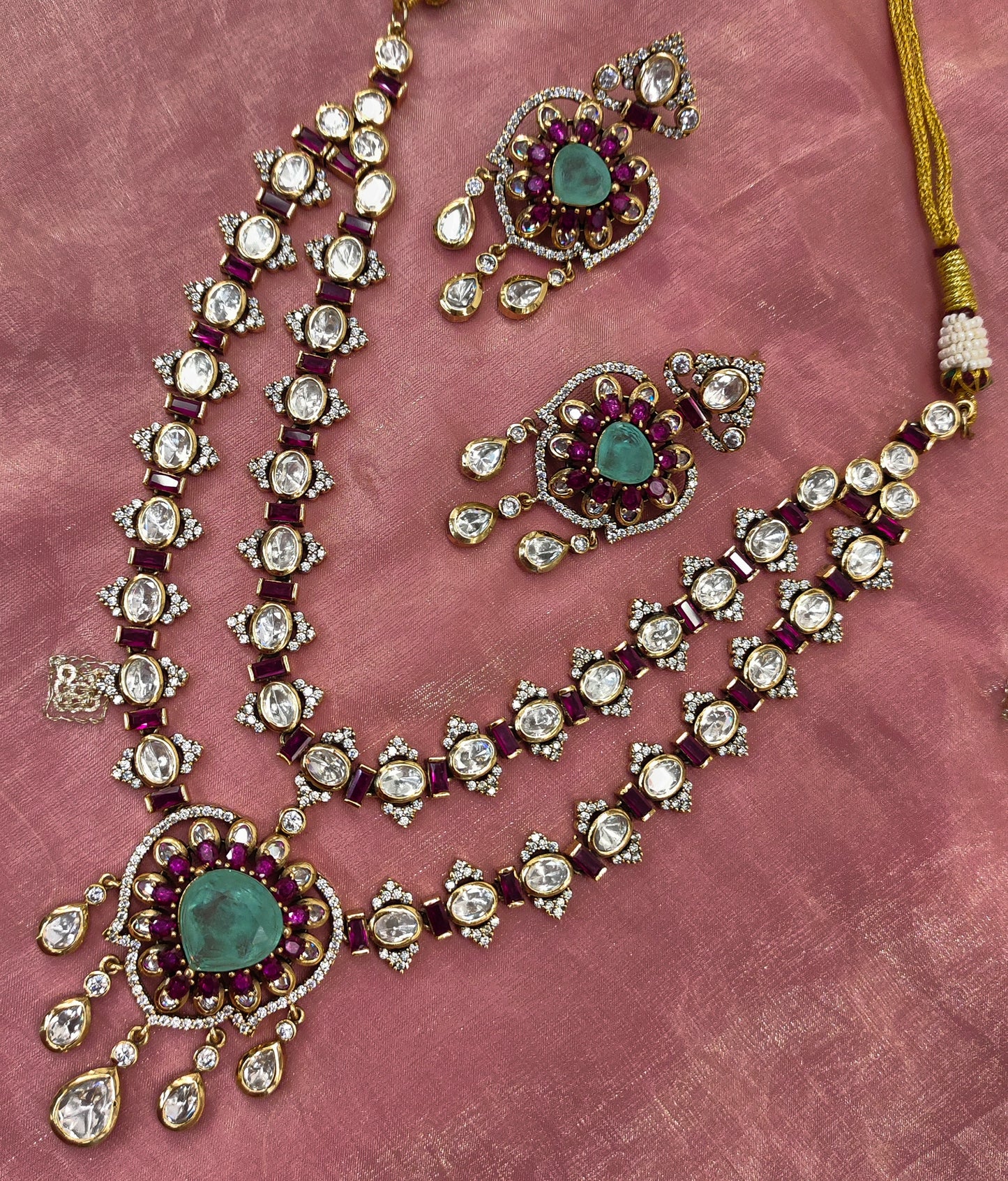 VICTORIAN MOISSANITE NECKSET