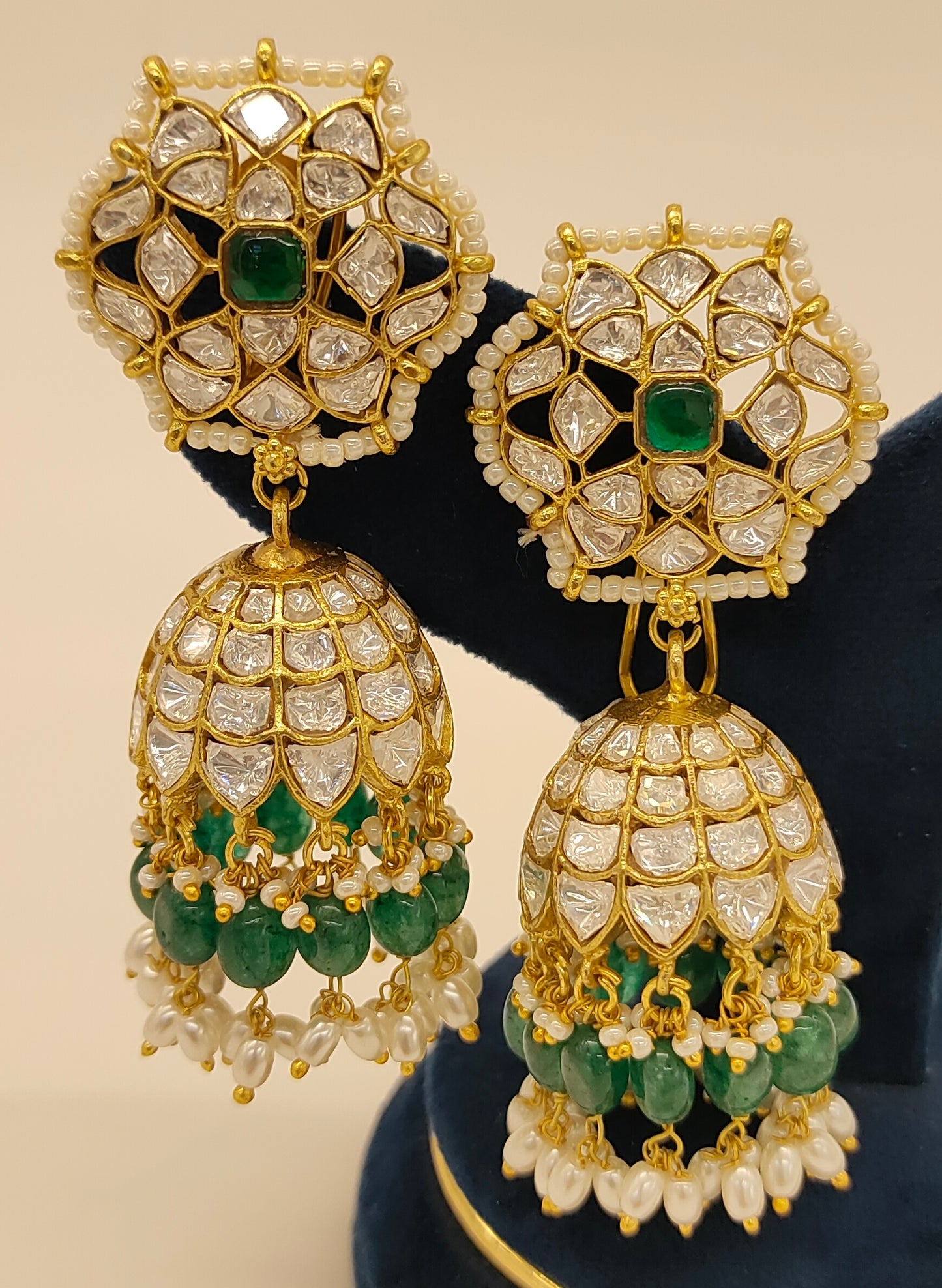 HEAVY JADAU KUNDAN JUMKA