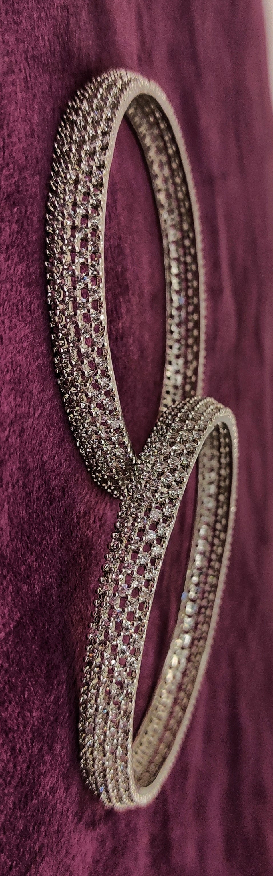 SILVER BANGLES