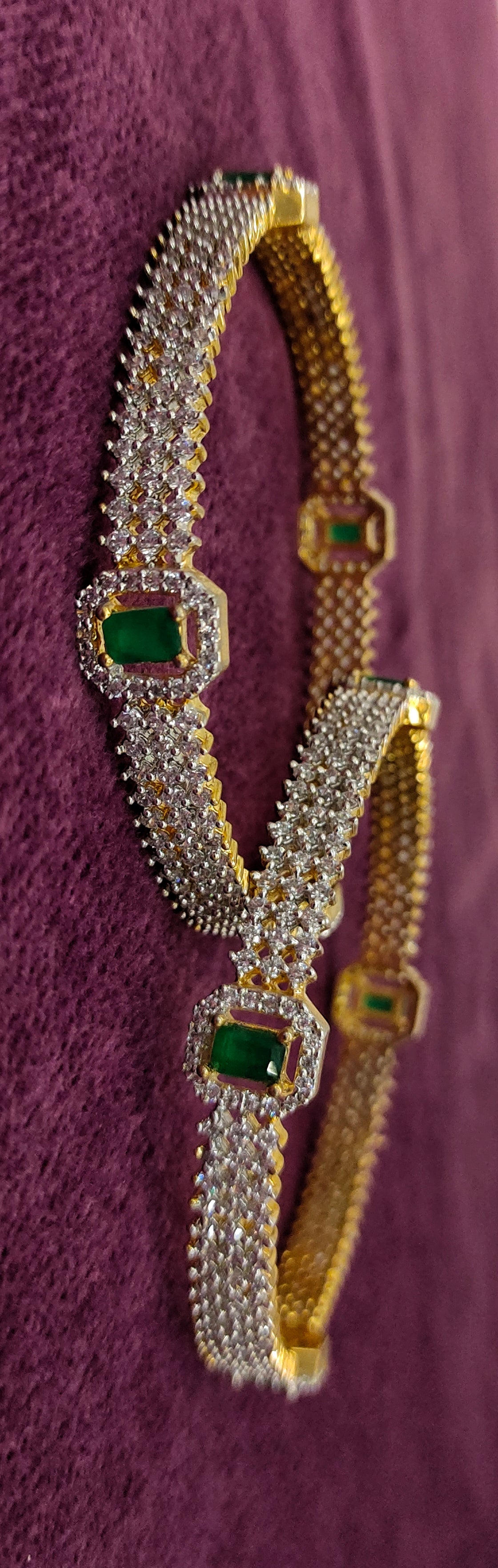G.J SILVER BANGLES