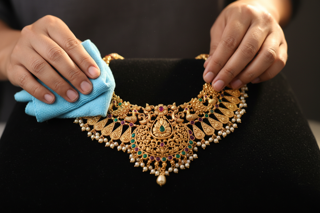 Care Guide for Handcrafted Gold-Plated Jewellery