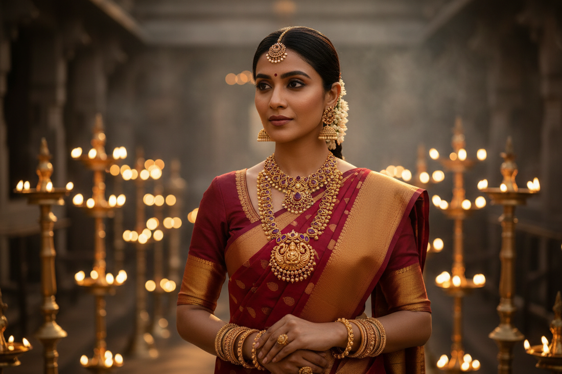 How to Style Temple Jewellery for Every Occasion