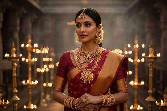 How to Style Temple Jewellery for Every Occasion