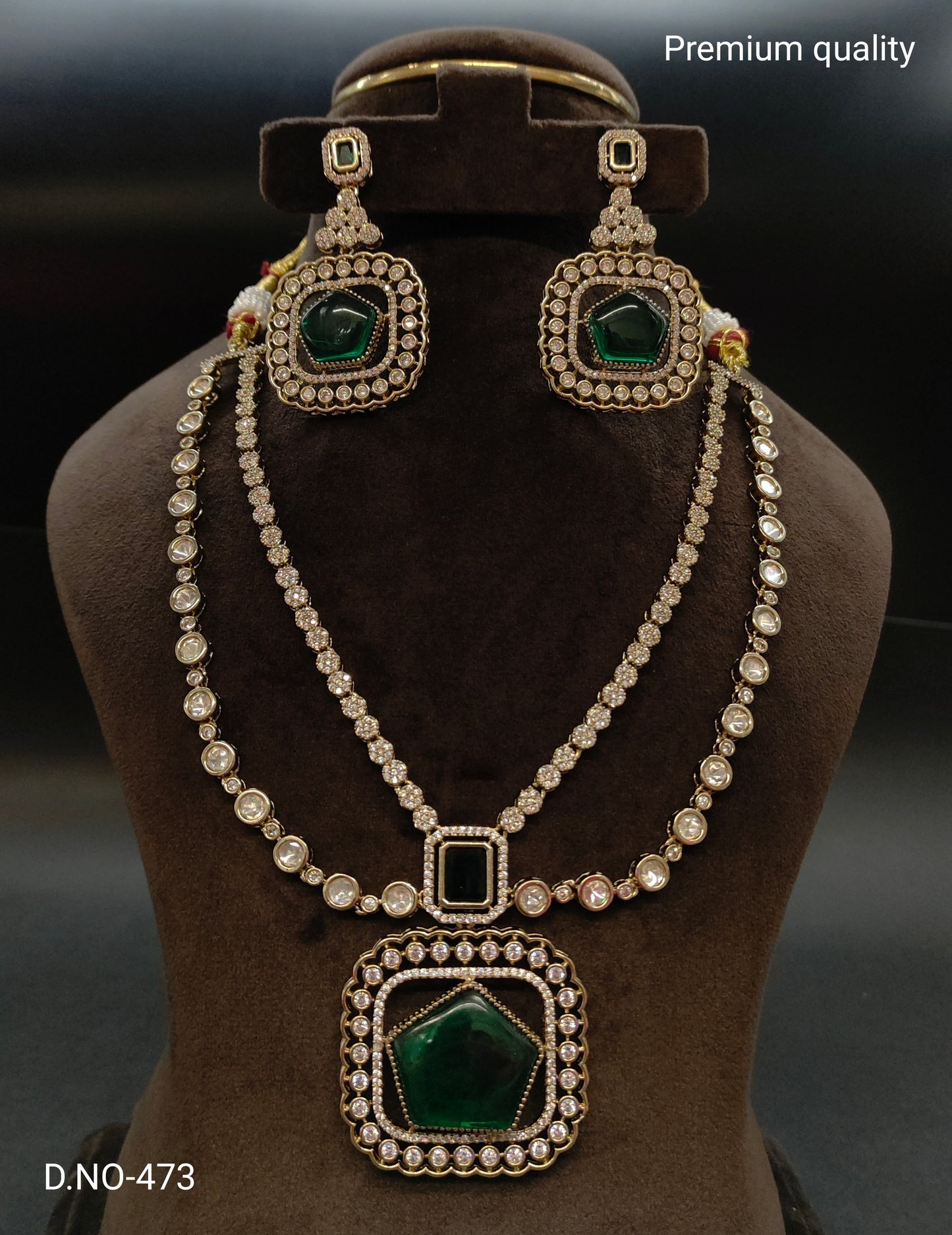 victorian moissanite necklace