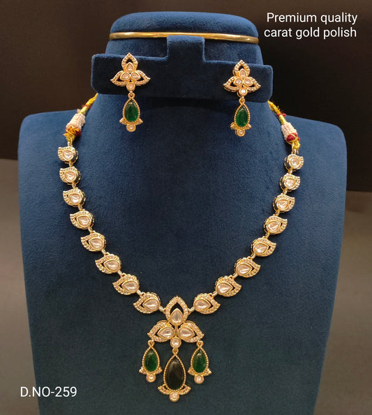 moissanite neckset