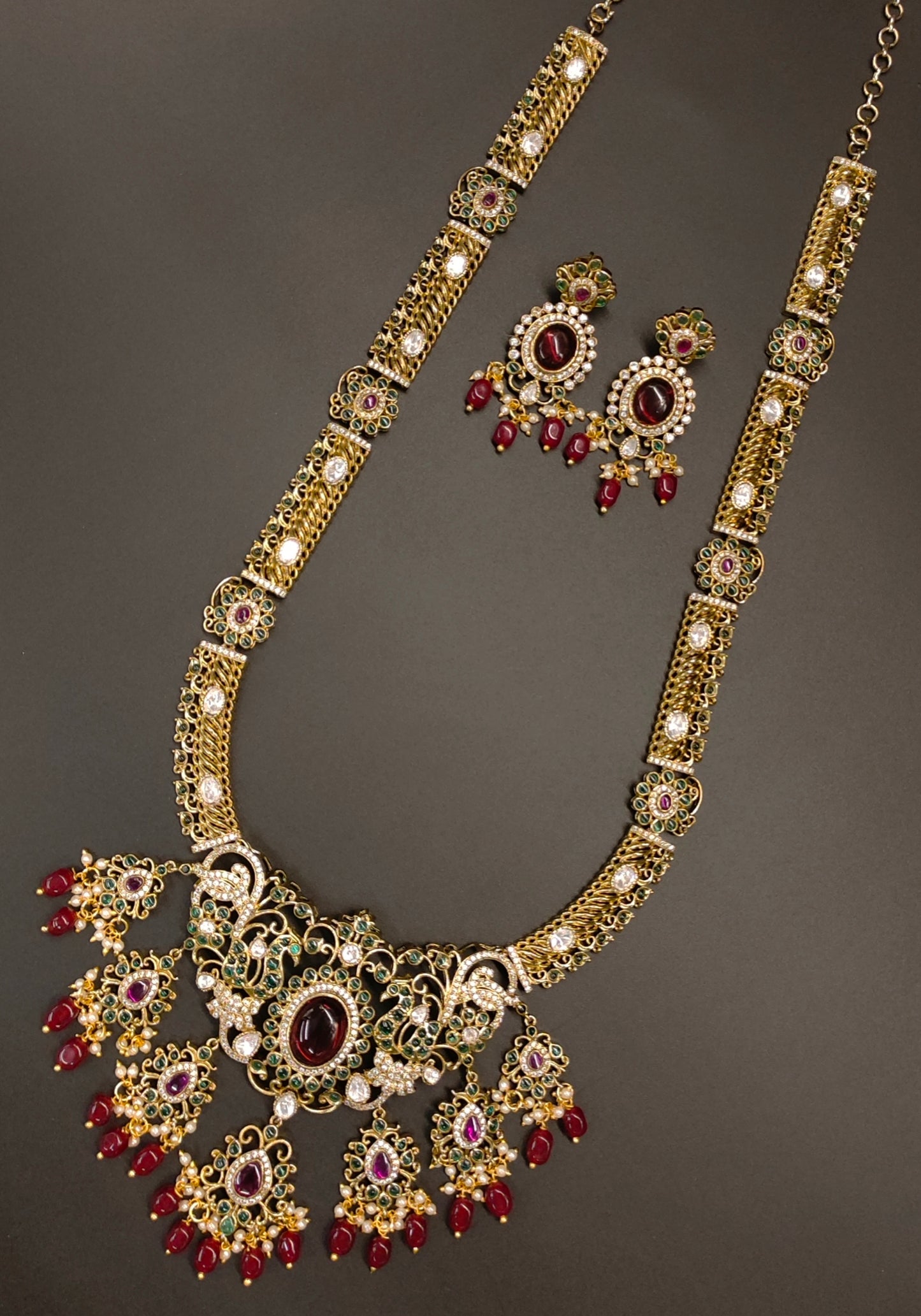 victorian moissanite long haram