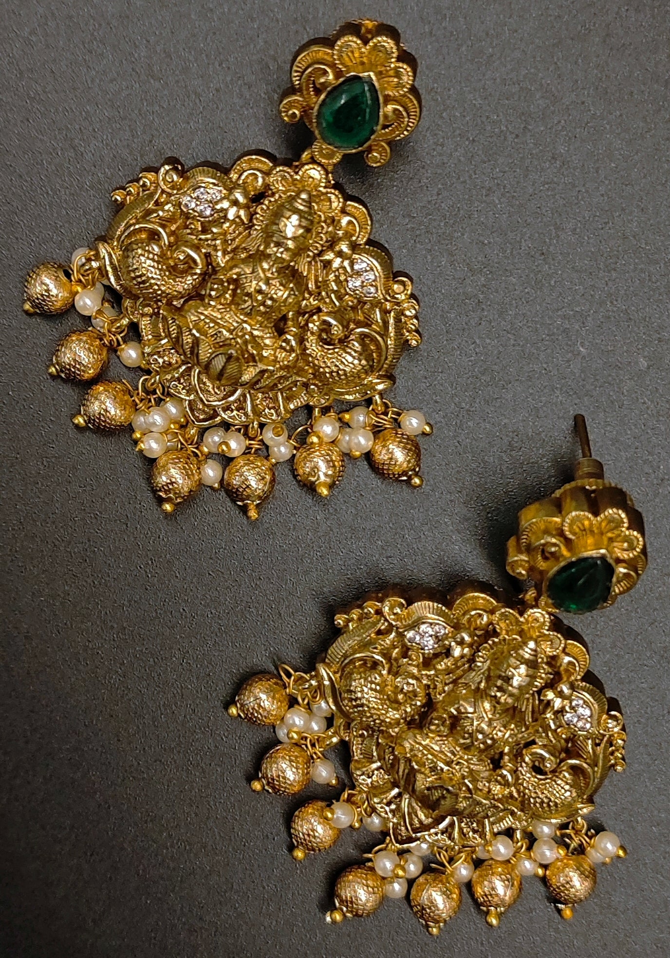 NAKSHI LONG HARAM WITH LAXMIDEVI DESIGN
