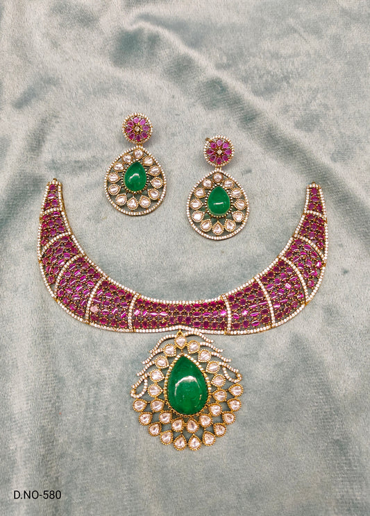 VICTORIAN MOISSANITE NECKSET