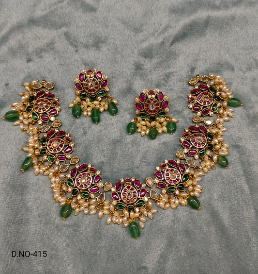 LOTUS KEMPU NECKSET