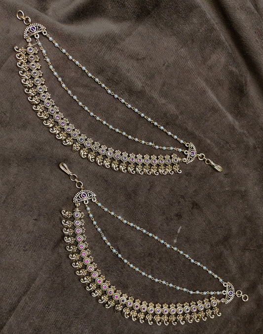 CHAMPA SWARALU WITH MANGO DESIGN