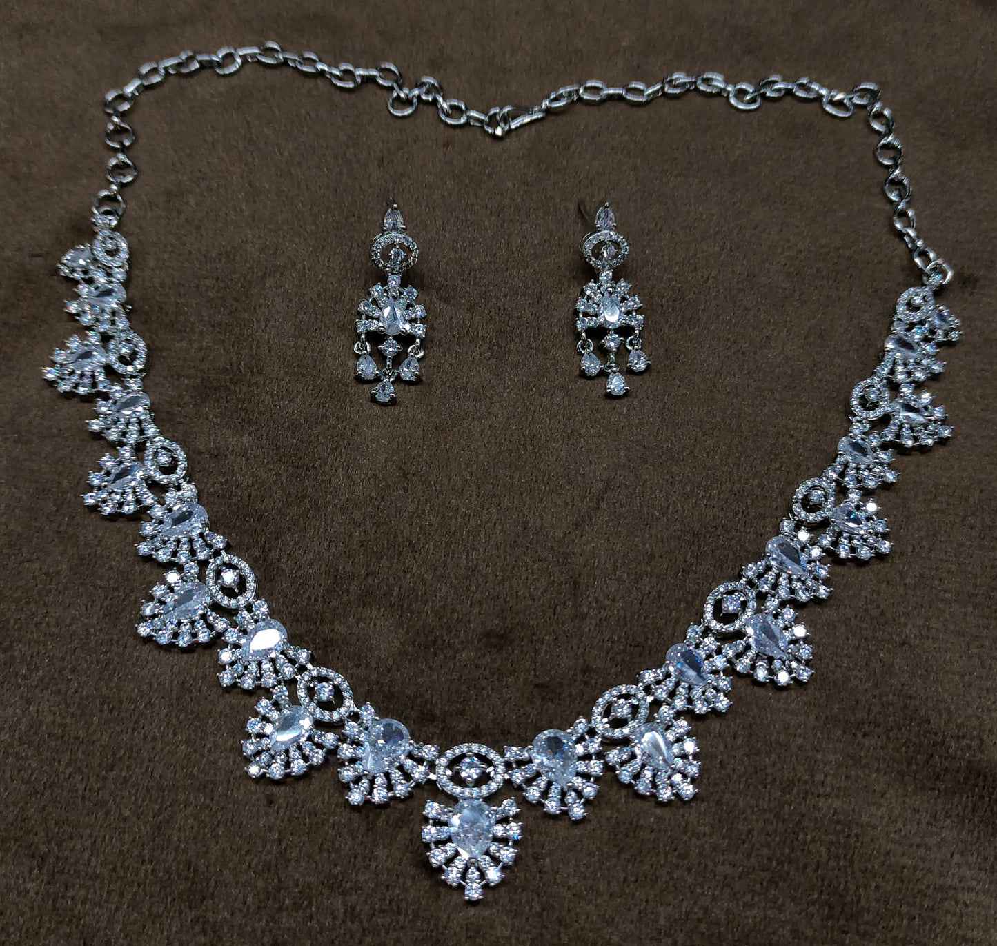 Silver polish SIMPLE NECKLACE