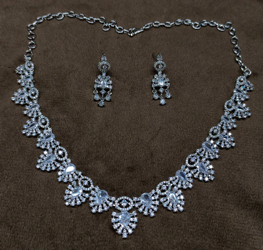 Silver polish SIMPLE NECKLACE