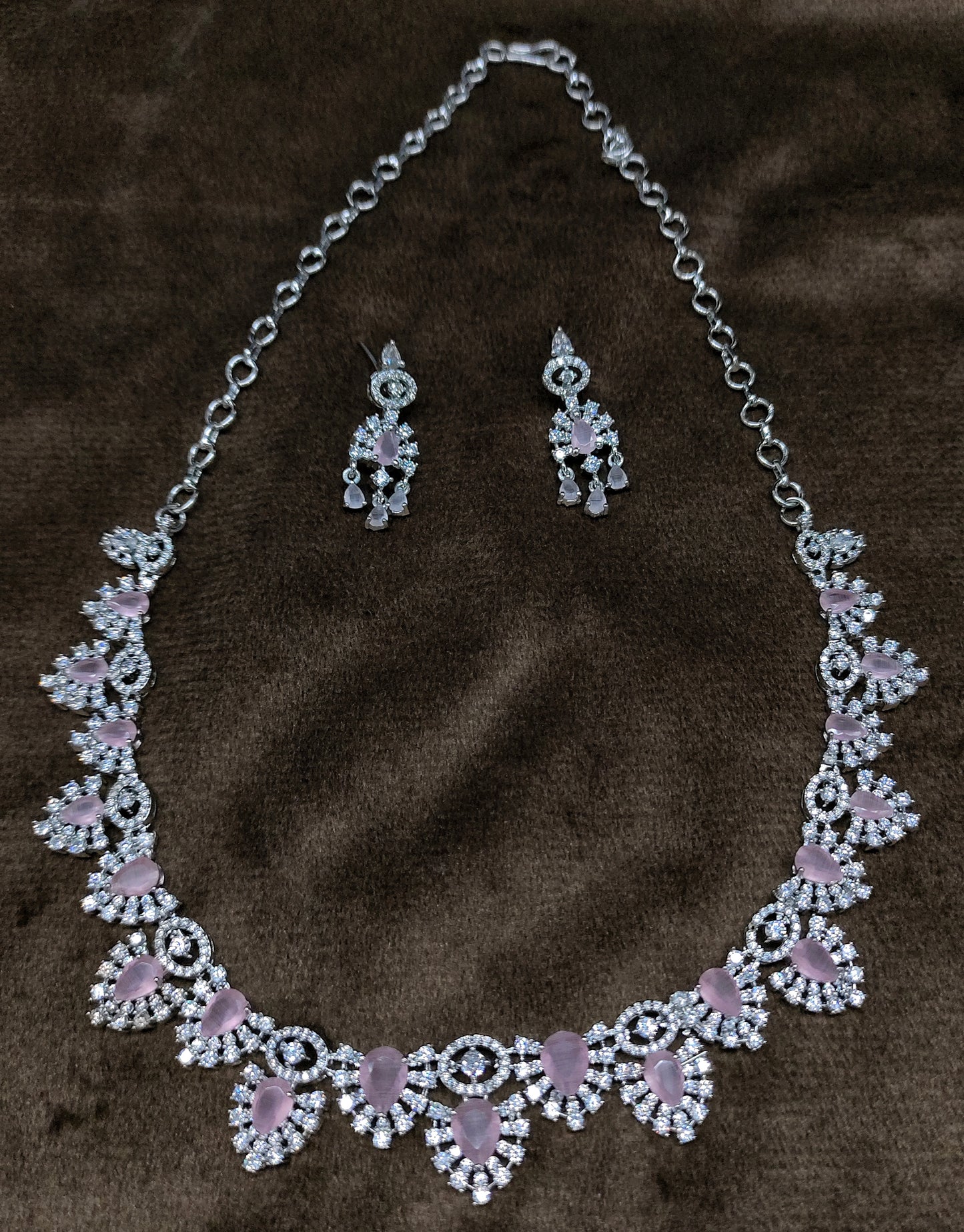 Silver polish SIMPLE NECKLACE