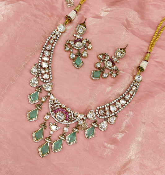 MOISSANITE VINTAGE NECKSET