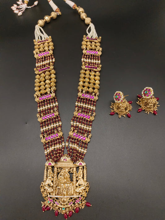 RADHA KRISHNA NAKSHI BEADS MALLA