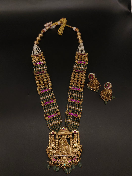 RADHA KRISHNA NAKSHI BEADS MALLA