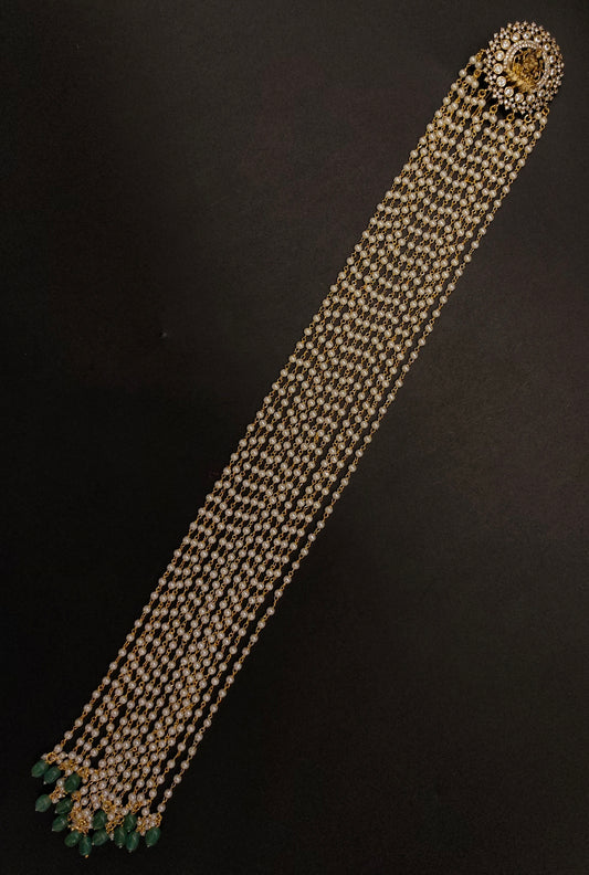 JADA PENDENT WITH HANGING PEARLS {HAIR ACCESSORIES}