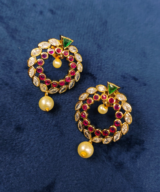KEMPU CHAND EARINGS