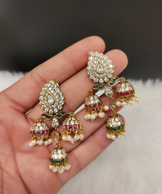 CHANDBALI DESIGNER EARINGS
