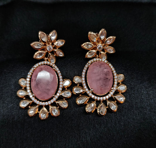 SIMPLE MOISSANITE EARINGS