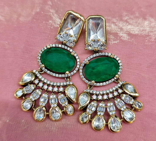 FANCY MOISSANITE EARINGS