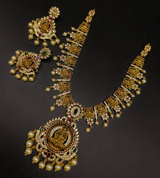 NECKSET WITH LAXMIDEVI DESIGN