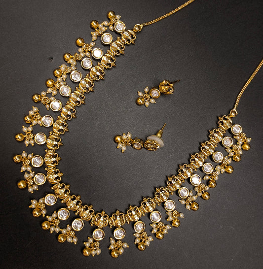 NAKSHI MOISSANITE NECKLACE