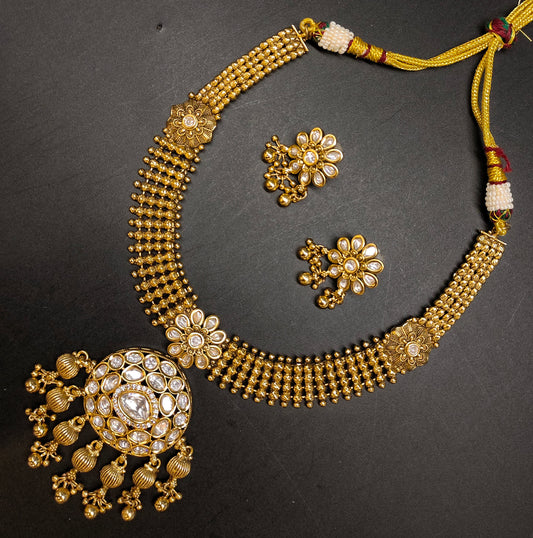 ANTIK MOISSANITE NECKSET
