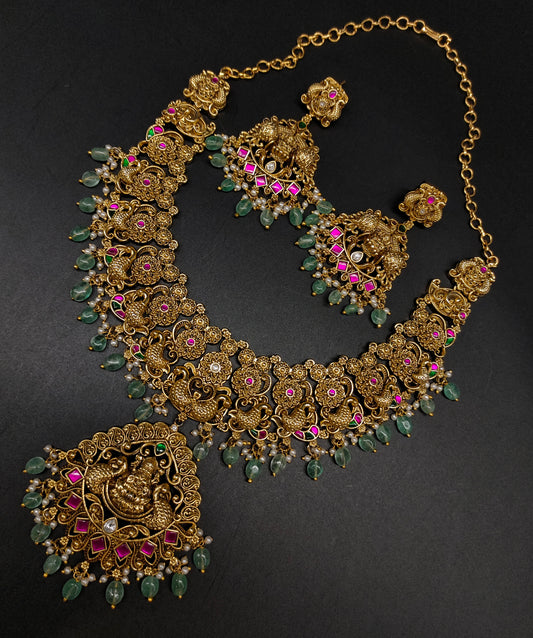 NAKSHI JADAU NECKSET