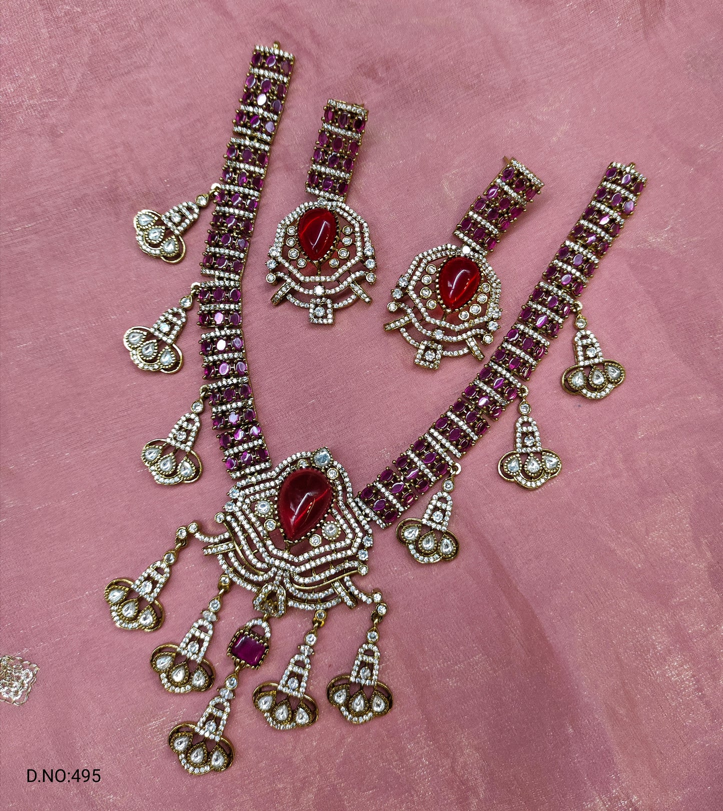 MOISSANITE DESIGNER NECKSET