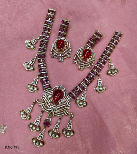 MOISSANITE DESIGNER NECKSET