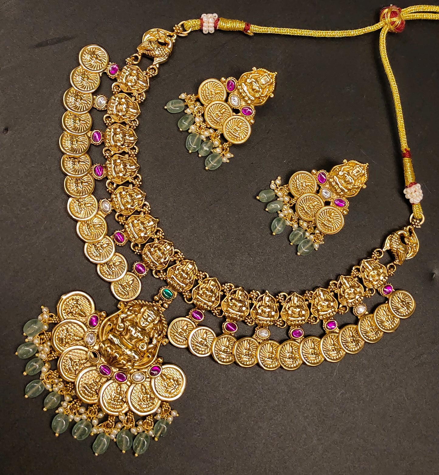 NAKSHI LAXMI KASULU NECKSET