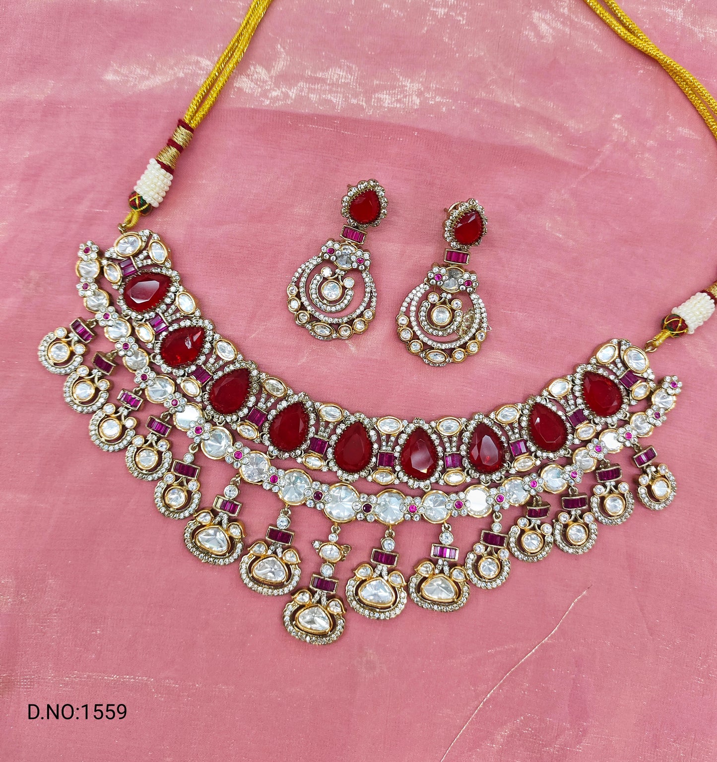 VICTORIAN MOISSANITE NECKSET