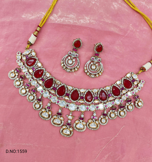 VICTORIAN MOISSANITE NECKSET